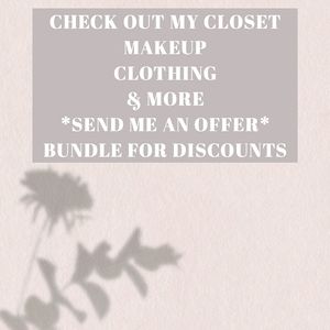 Welcome to my closet ❣